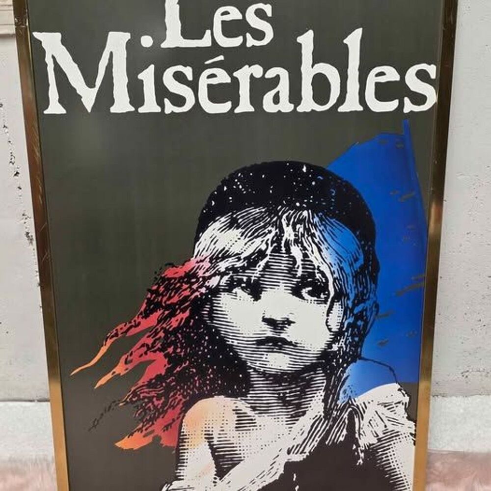 Broadway Show Les Misérables Framed Print